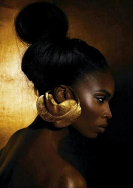 Портрет в африканском стиле