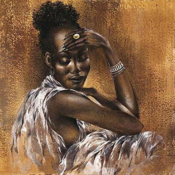 Портрет африканской девушки