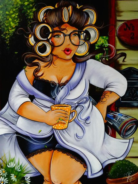 Художница Анна Савельева-Варелла