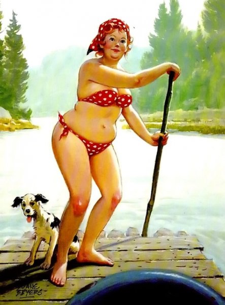 Хильда художника Дуэйна Брайерса