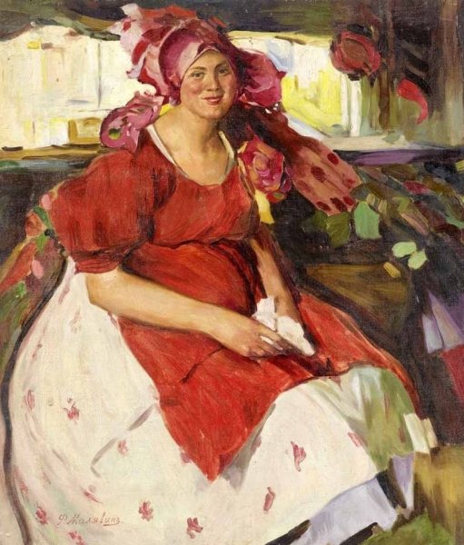 Филипп Андреевич Малявин две девки