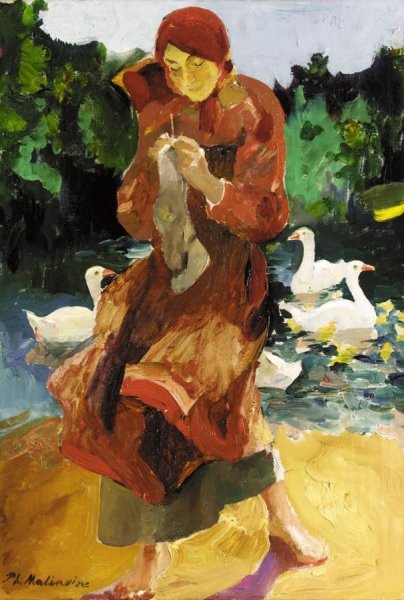 Малявин Филипп Андреевич смех