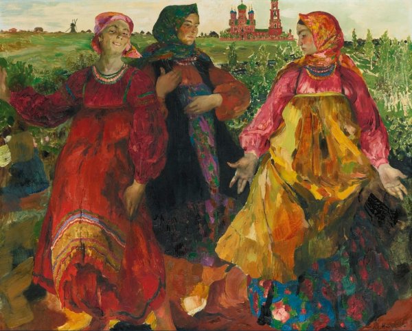 Филипп Андреевич Малявин(1869-1940). Даная.