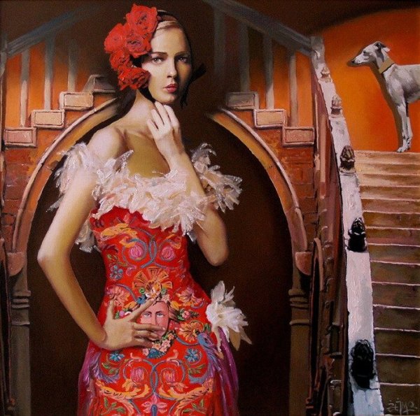 Современный польский художник Dariusz Żejmo