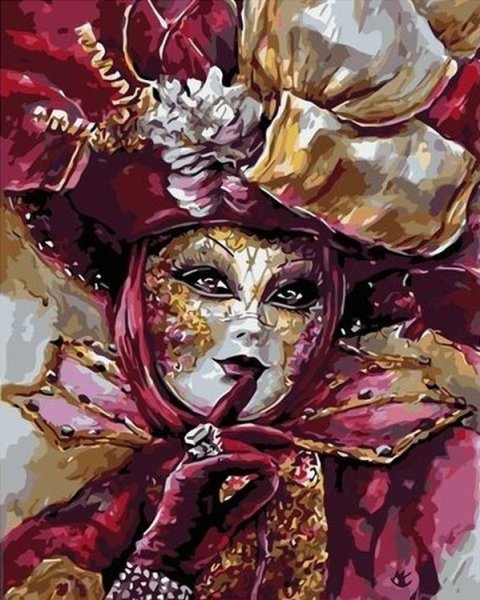 Картина по номерам карнавал