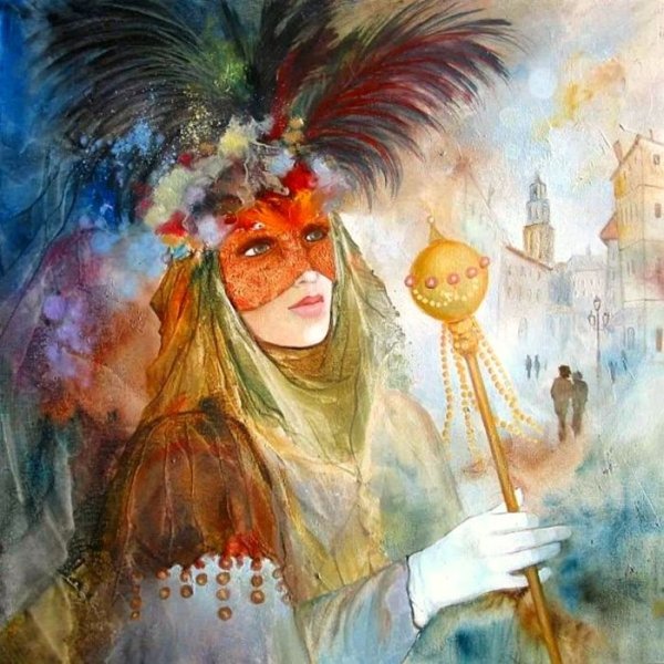 Живопись маскарад венецианец