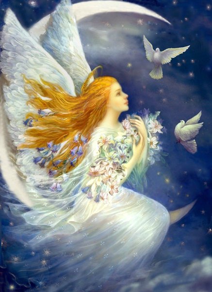 Надежда Стрелкина картины ангелы