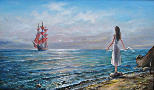 Волегов Владимир художник картины море