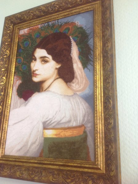 Павония вышивка золотое Руно