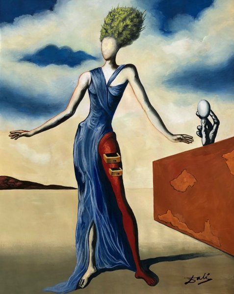 Сальвадор дали woman with Drawers