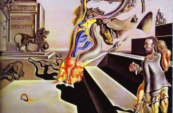 Сальвадор дали картина девушка у окна