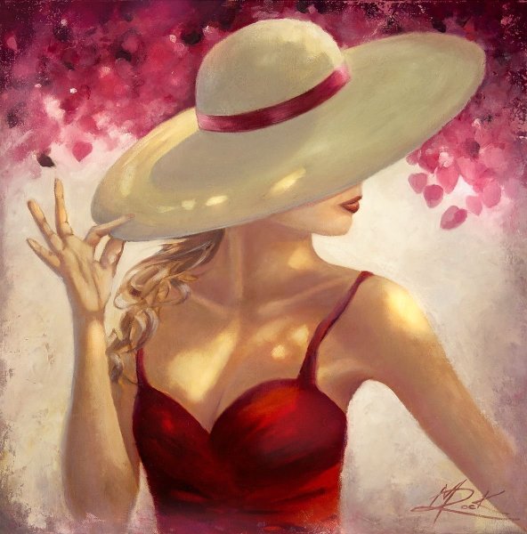 Девочка на качелях