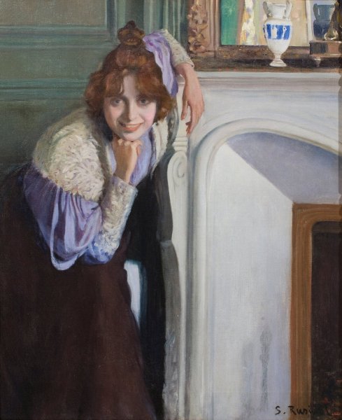 Сантьяго Русиньол портреты