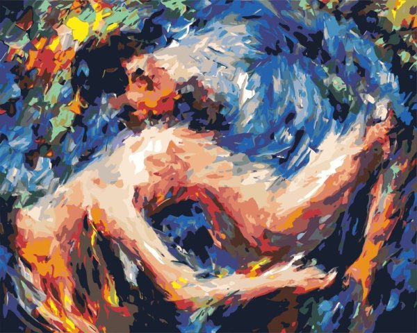 Абстрактное лицо девушки