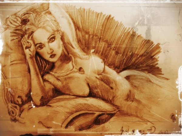 Титаник рисунок