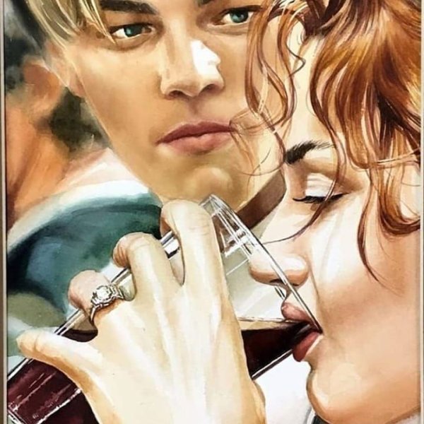 Портрет Роуз из Титаника