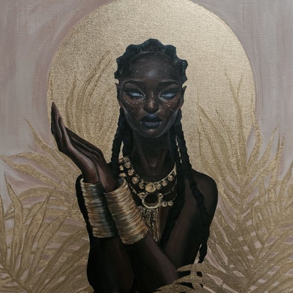 Чернокожая богиня