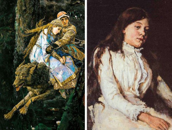 Виктор Михайлович Васнецов Вера Мамонтова