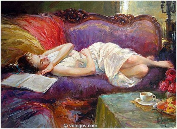 Фредерик Лейтон Flaming June