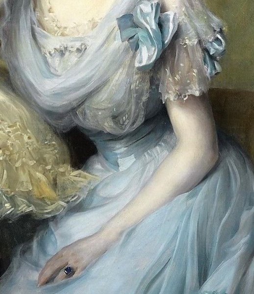 Никола де Ларжильер портрет герцогини в Красном платье