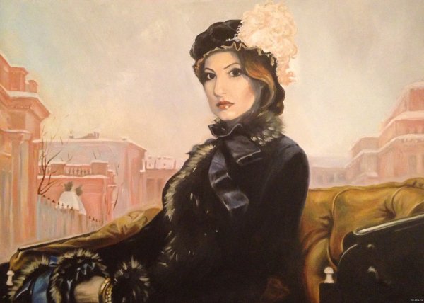 Картина Безымянная девушка