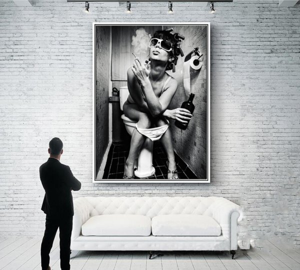 Стильные постеры черно белые