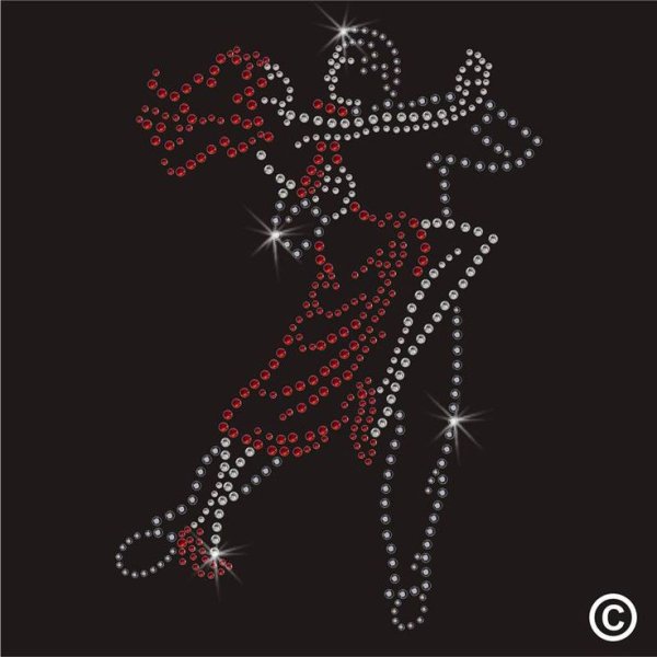 Трафареты для страз точками