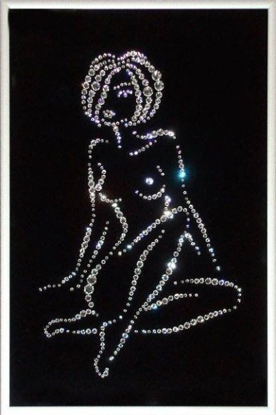 Картины из стразов