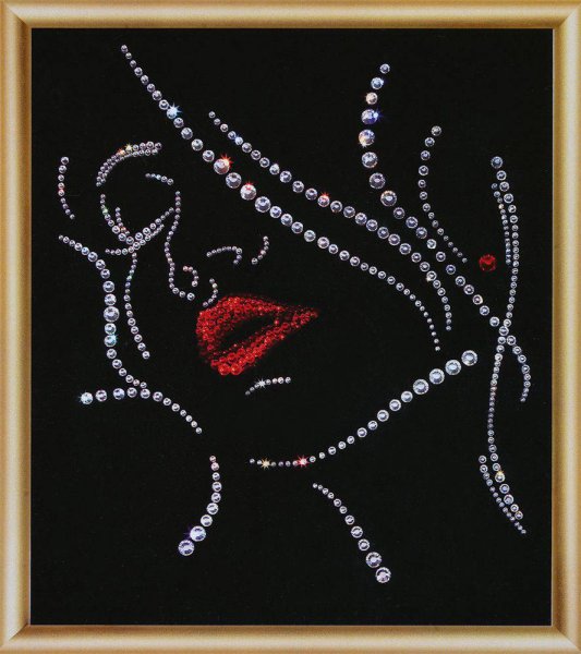 Набор вышивки поцелуй