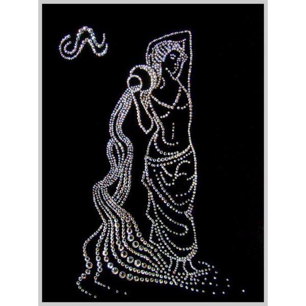 Точечная роспись силуэтов