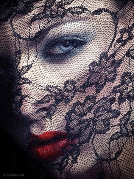 Вуаль на лицо