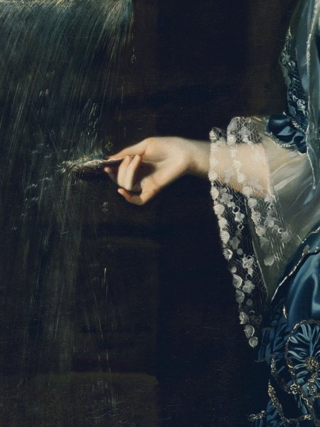 Тончайшие кружева в живописи старых Мастеров.