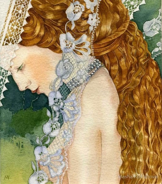 Художник Мария Курбатова акварели