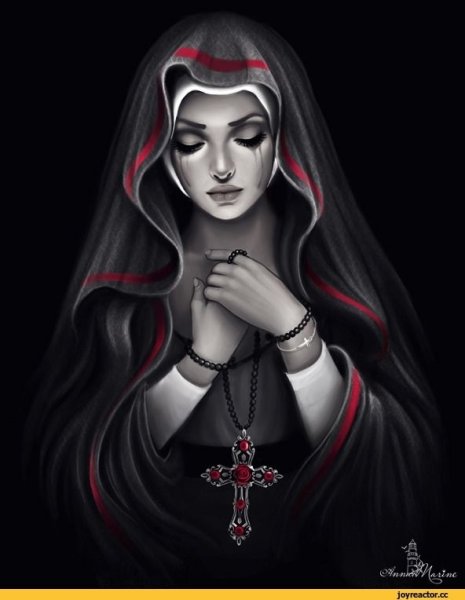 Монахиня арты