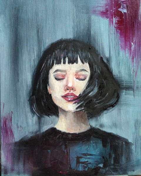 Девочка с каре