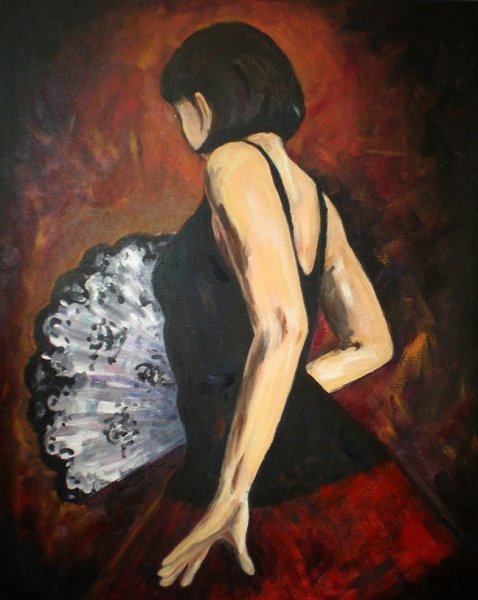 Женщина с каре со спины