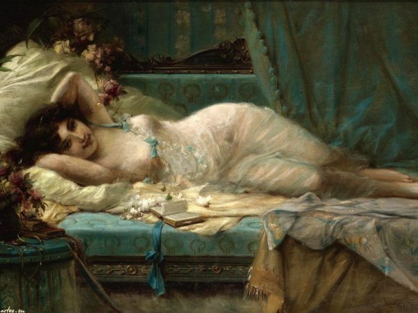 Эдуард Биссон три грации 1899