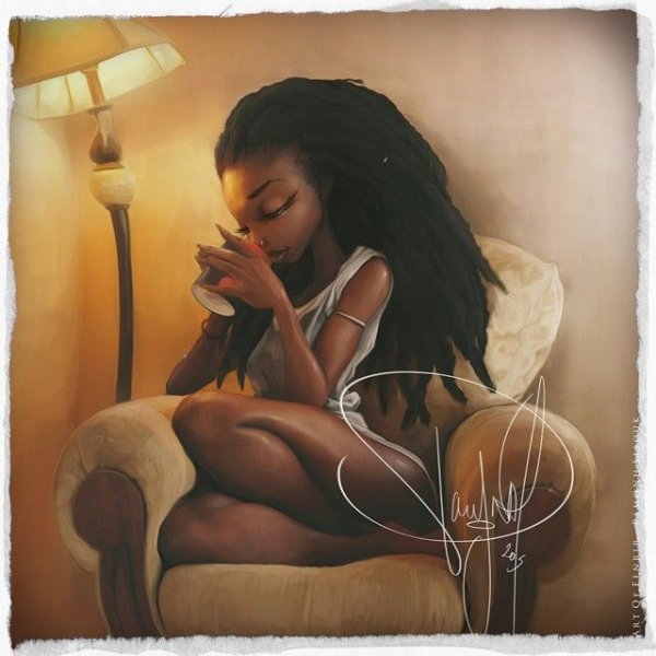 Темнокожая девушка плачет