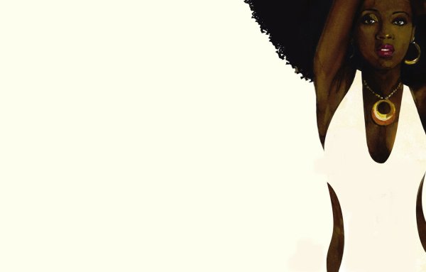 Чернокожая женщина