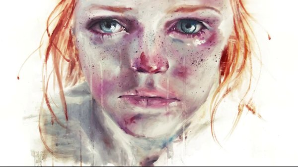 Эмоции акварель