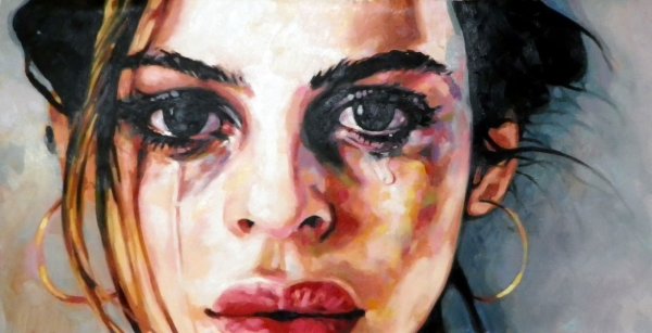 Слезы живопись