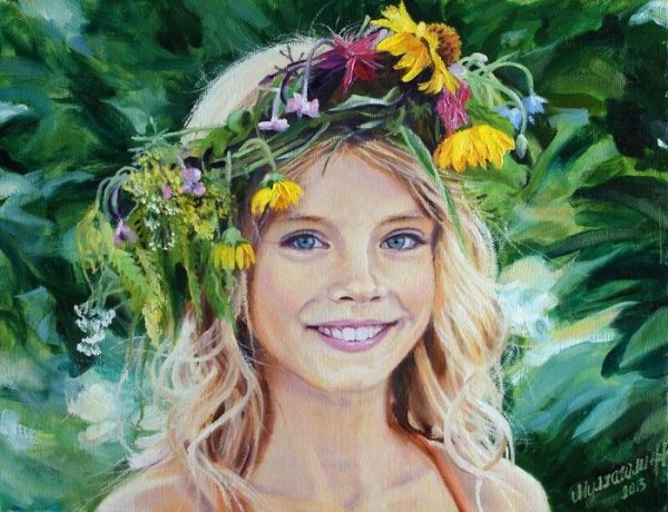 Летний портрет