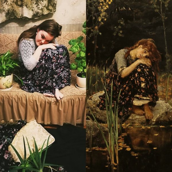 Человек лежит на Камне