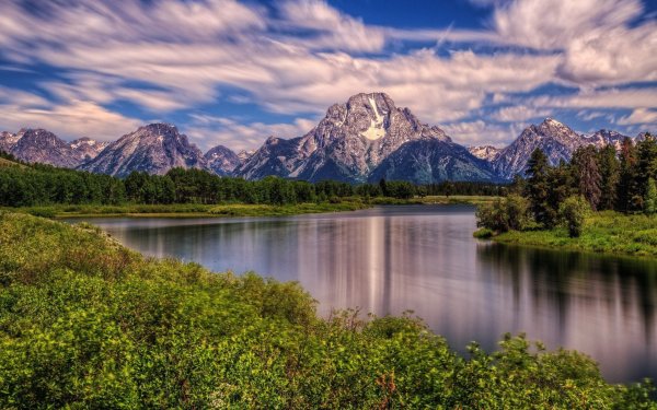 Национальный парк Гранд Тетон, гора Моран