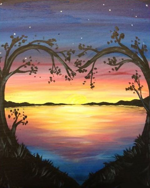 Рисование на природе