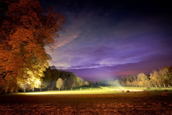 Ночной пейзаж фото