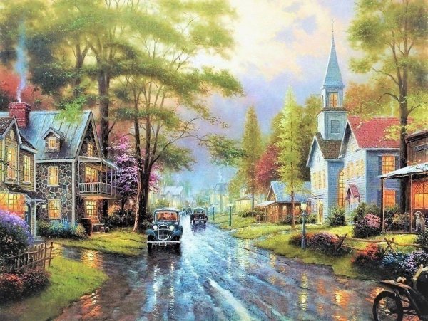 Художник Томас Кинкейд картины