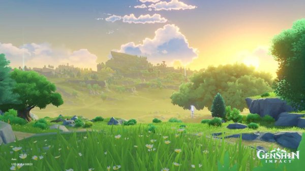 Геншин ландшафт