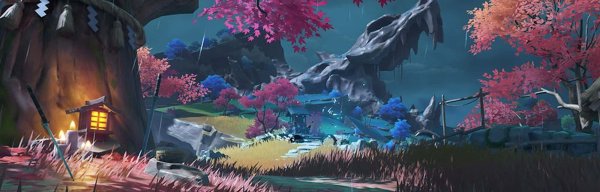 Пейзажи Инадзумы Геншин