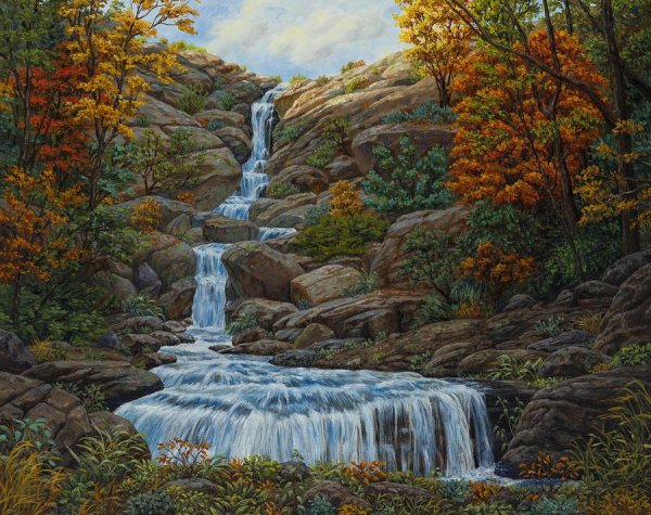 Американская художница Crista Forest картины